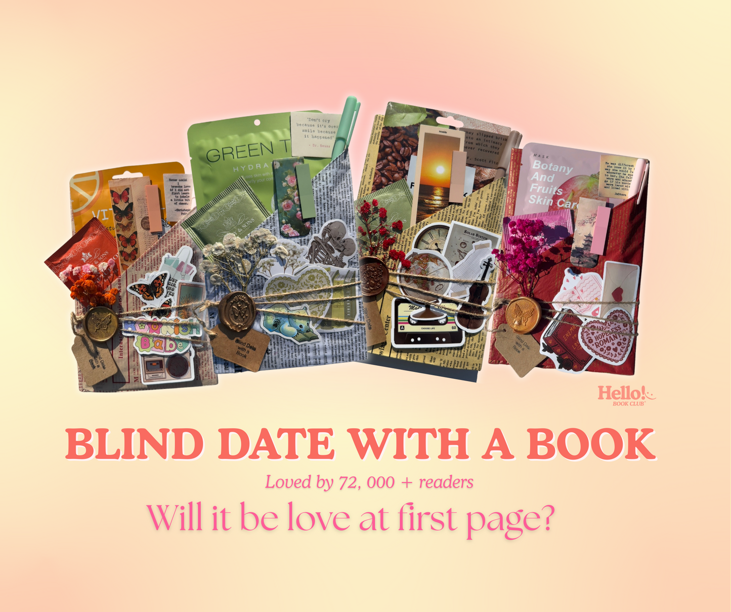 Blind date with a Book with Gifts!