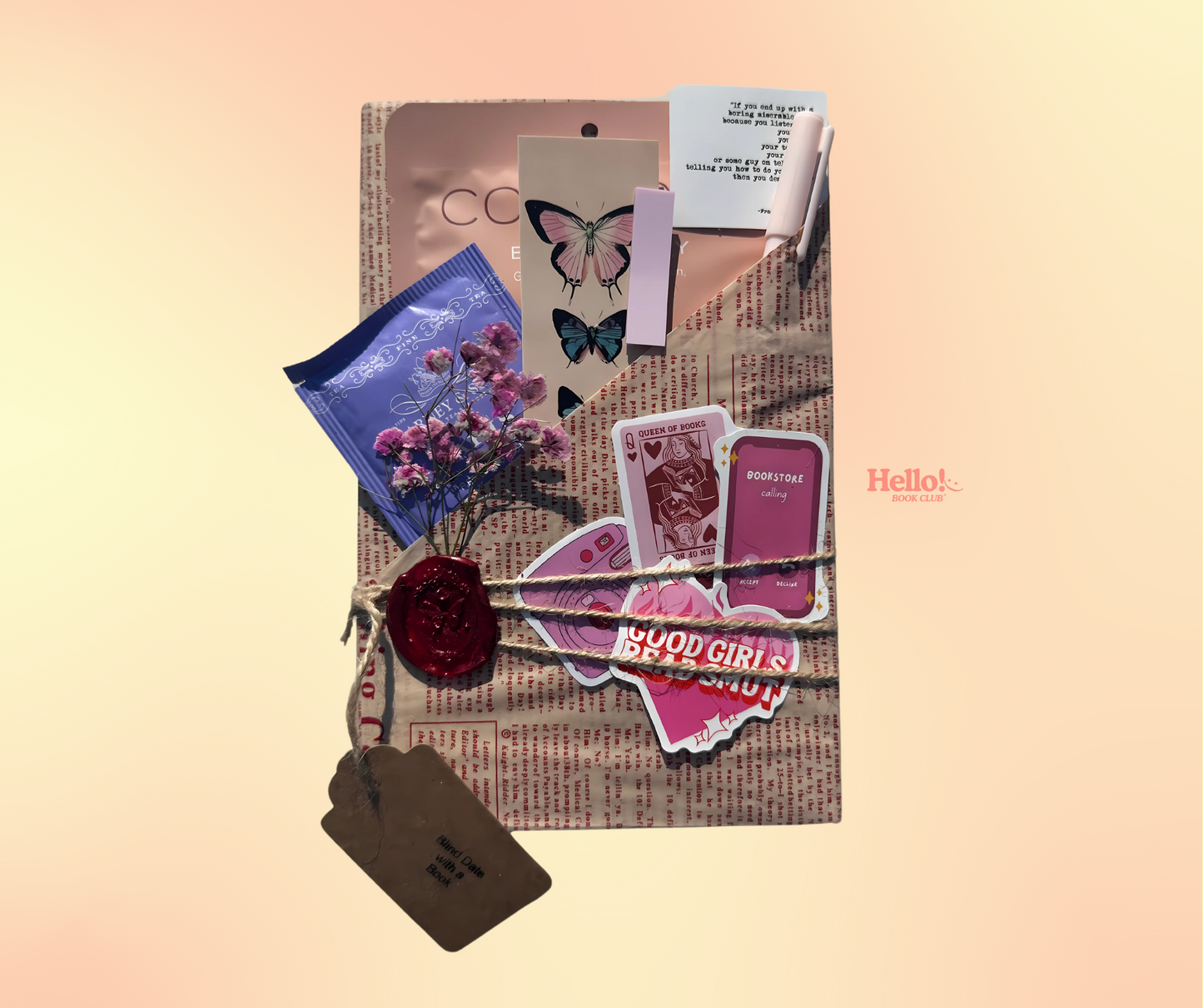 Blind date with a Book with Gifts!