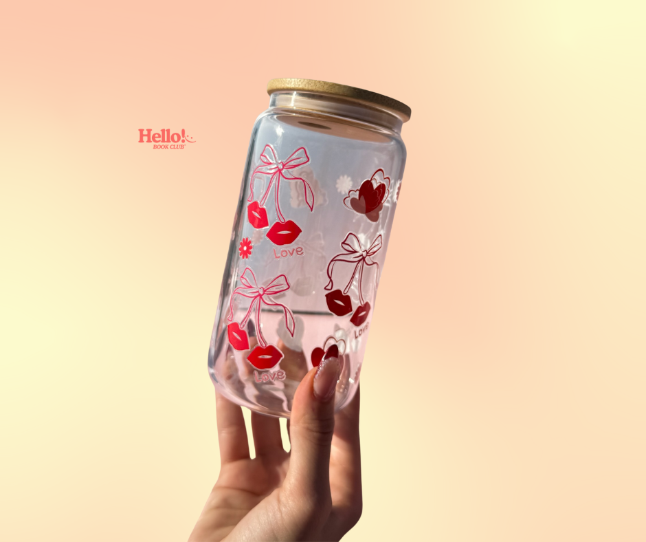 Valentines Glass Cup