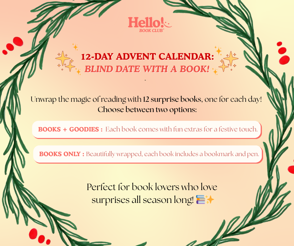 12 Blind Date with a Book Advent Calendar