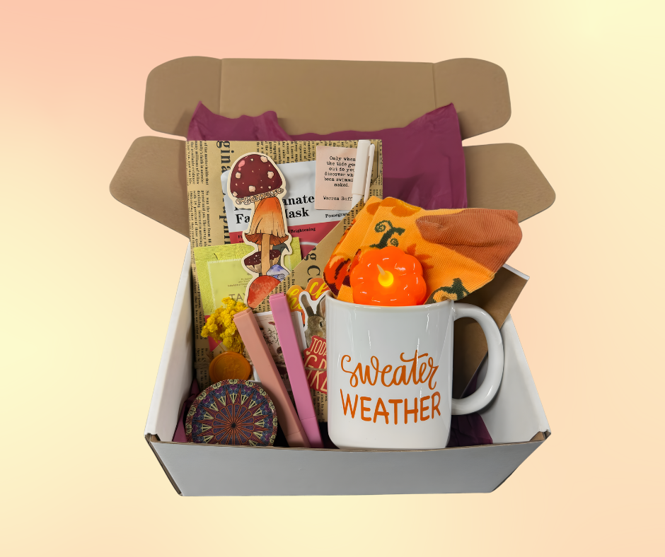 Fall Thanksgiving Blind date with a Book Box