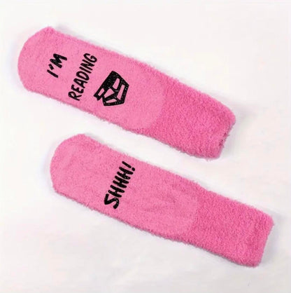 Shh! I'm Reading Socks