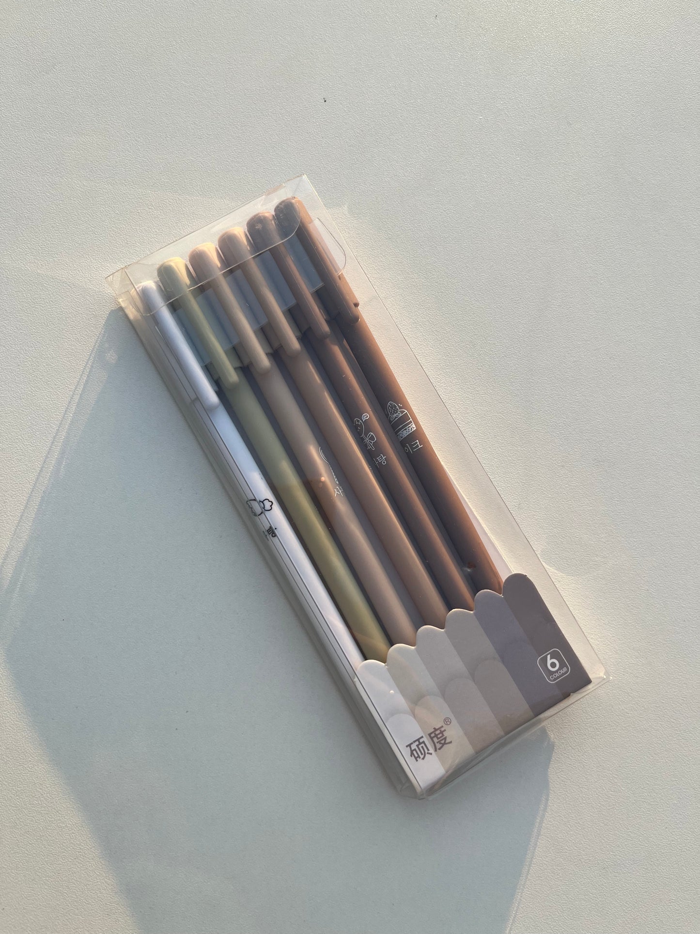 6pcs Set Pastel Colored Pens