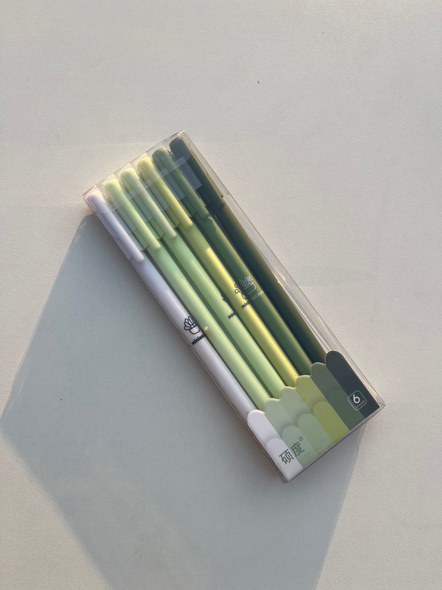 6pcs Set Pastel Colored Pens