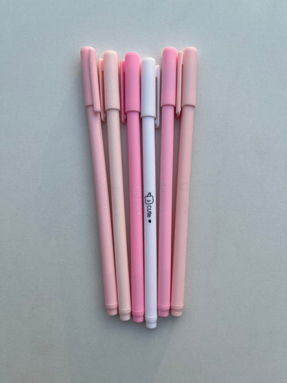 6pcs Set Pastel Colored Pens