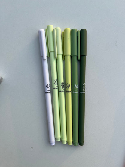 6pcs Set Pastel Colored Pens