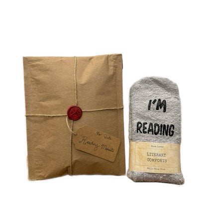 'SHHH! I'M READING' Novelty Socks - Comfortable and Cute All-Season Slipper Socks Simple Soft Fit Love Underwear