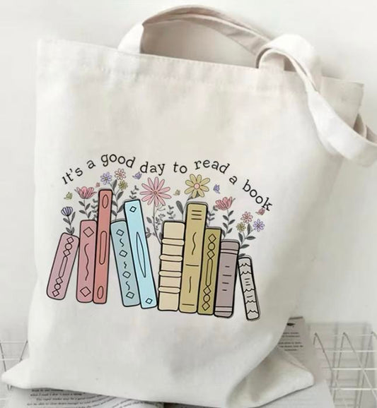 Bookish Tote Bag - Stylish and Spacious for Daily Essentials - Durable Material - Perfect for Avid Readers