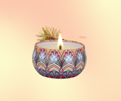 Soy Wax Candle – Smokeless & Long-Lasting