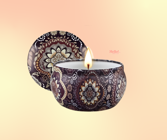 Soy Wax Candle – Smokeless & Long-Lasting