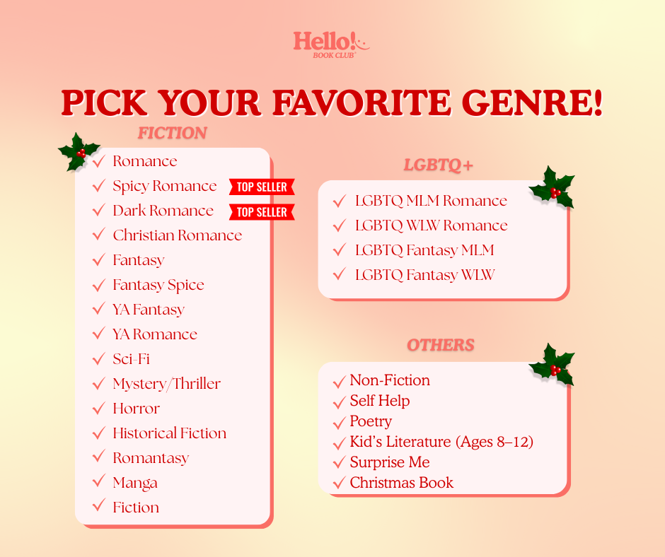 Christmas Holiday Blind date with a Book Box