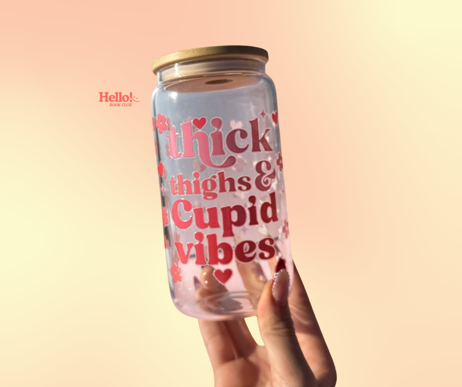 Valentines Glass Cup