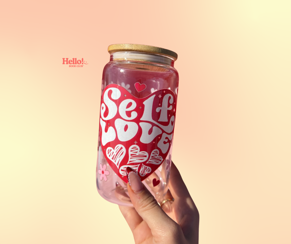 Valentines Glass Cup