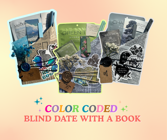 Color Coded Blind date with a New Book