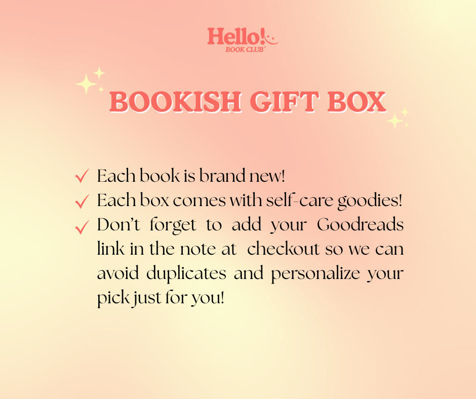Bookish Gift Box - A blind date with a book & Self care Goodies