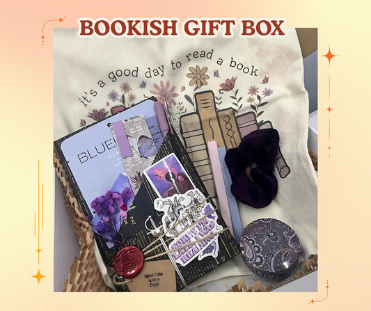 Bookish Gift Box - A blind date with a book & Self care Goodies